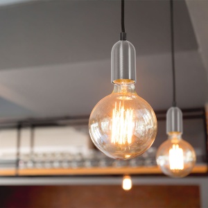 Lampă de tavan Suspendată suport pentru lampă Chrome APP354-1CP - Img 2