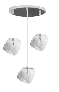 Lampa ICE APP320 moderna Design Loft tripla - Img 1