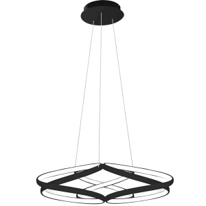 Lampa LED APP793-CP BLACK FLAT - Img 2