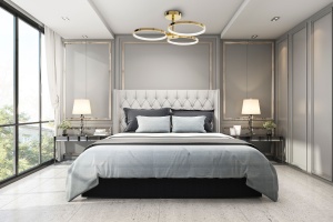 Lampa LED APP993-c Gold + Remote Control - Img 4