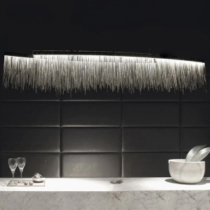 Lampă suspendată Glamour LED Chain APP891-CP - Img 4