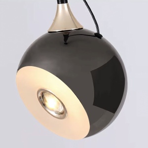 Lampă suspendată LED G087-1CP BLACK CHROME - Img 4