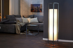 LAMPADAR AGAPUNE ALB/CROM 10878 DESIGN MODERN