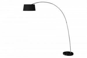 LAMPADAR FORMA NEGRU/AURIU 215CM DIN METAL SI TEXTIL COD 13069 - Img 6