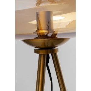 LAMPADAR SPHERE 146, CHIHLIMBAR, CONFECTIONAT DIN OTEL SI STICLA, STIL MODERN - Img 3