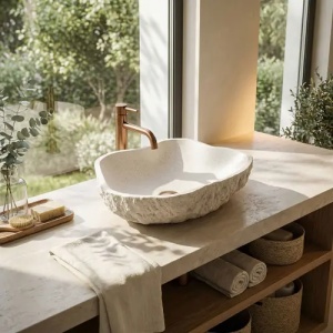 LAVOAR PENTRU BLAT ISLA WARM BEIGE, CALITATE SUPERIOARA - Img 6