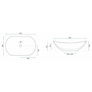 LAVOAR PENTRU BLAT REA ROYAL IN BLACK MARBLE, CALITATE SUPERIOARA - Img 6