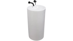 LAVOAR STATIV ESTERA, 85 CM, ALB, DIN CERAMICA, CALITATE SUPERIOARA - Img 5
