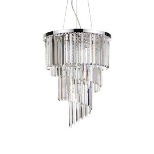 LUSTRA DESIGN MODERN CARLTON SP12 CROMO IDEAL LUX - Img 2