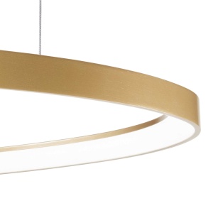 LUSTRA GEMINI SP D042, 42,5CM, ALAMA, DIN METAL SI POLICARBONAT, STIL MODERN - Img 2