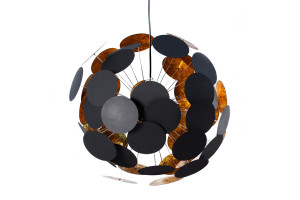 LUSTRA, INFINITY HOME, NEGRU/AURIU, COD 36226, STIL MODERN - Img 6