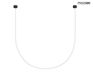 LUSTRA LASSO 1000 SMART NEGRU, CONFECTIONATA DIN OTEL, STIL MODERN