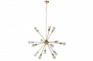 LUSTRA MODERNA, SPUTNIK 87CM, DIN METAL, DESIGN MODERN - Img 6