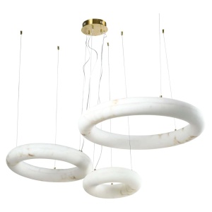 LUSTRA THALORA 214467, CONFECTIONATA DIN METAL SI RASINA, ALAMA ANTICHIZATA/ALB, STIL MODERN - Img 2