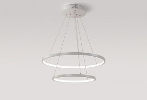 LUSTRA VEGAS APP658, 20x40 cm, ALB/GRI, DIN METAL DE INALTA CALITATE, STIL MODERN, TU - Img 2