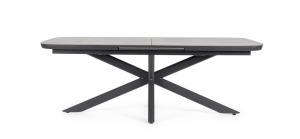 MASA DE GRADINA, EXTENSIBILA, PASCAL 200X260, GRI ANTRACIT, CONFECTIONATA DIN ALUMINIU, STIL MODERN - Img 4