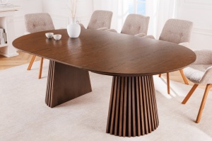 MASA DE SUFRAGERIE EXTENSIBILA, VALHALLA 120/200CM, DIN MDF STEJAR INCHIS, ARTIM GROUP SELECTION
