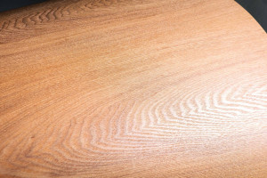 MASA DINING 120 CM, STEJAR, DIN MDF LAMINAT SI FURNIR NATURAL, STIL MODERN - Img 5