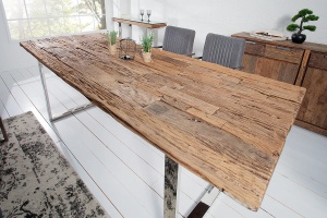 MASA DINING 200CM, EUPHORIA BARRACUDA, DIN METAL SI LEMN RECICLAT, REALIZAT MANUAL, ARTIM GROUP SELECTION - Img 4