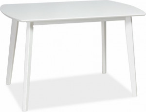 MASA DINING DIN LEMN + MDF LUTON ALB STIL SCANDINAV - Img 3