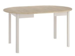 MASA DINING EXTENSIBILA DANTE, 102 (102-144) cm, STEJAR/CREM, DIN PAL LAMINAT, STIL MODERN