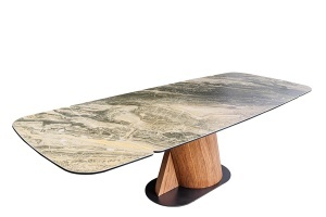 MASA DINING EXTENSIBILA, ELEMENTS 180/260CM, CADRU DIN FURNIR SI BLAT DIN CERAMICA, ARTIM GROUP SELECTION - Img 7