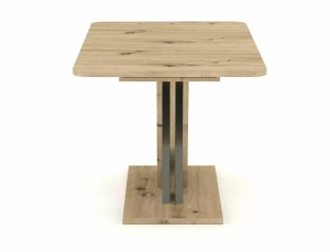 MASA DINING EXTENSIBILA EXEL, 140/180 CM, STEJAR ARTISAT/GRI ANTRACIT, DIN PAL LAMINAT, STIL MODERN - Img 6