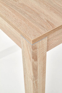MASA DINING EXTENSIBILA MAURYCY, STEJAR SONOMA, 118/158 CM, BLAT DIN PAL SI PICIOARE DIN MDF, STIL CLASIC - Img 7