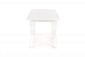 MASA DINING EXTENSIBILA STIL FRYDERYK, ALBA, 160/240 CM, BLAT DIN MDF SI PICIOARE DIN LEMN MASIV , STIL CLASIC - Img 5