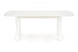 MASA DINING EXTENSIBILA STIL FRYDERYK, ALBA, 160/240 CM, BLAT DIN MDF SI PICIOARE DIN LEMN MASIV , STIL CLASIC - Img 8