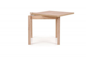 MASA DINING EXTENSIBILA STIL GRACJAN, STEJAR SONOMA, 80/160 CM, BLAT DIN PAL SI PICIOARE DIN MDF, STIL CLASIC - Img 4