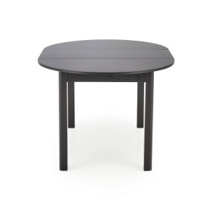 MASA DINING EXTENSIBILA STIL RINGO, NEAGRA, 102/142 CM, DIN MDF SI FURNIR, STIL CLASIC - Img 8