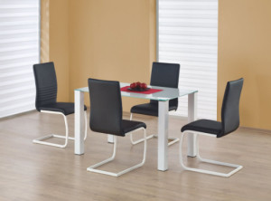 MASA DINING MERLOT ALB 120 - DESIGN MODERN - HALMAR - Img 1