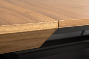 MASA EXTESIBILA DE MARI DIMENSIUNI, GIANT 180- 320CM, FURNIR LEMN DE NUC SI METAL, ASPECT NUC, ARTIM GROUP SELECTION - Img 8