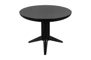 MASA LIVING OVALA , RAYFORD 230CM, LEMN DE STEJAR SI METAL, NEGRU, RICHMOND - Img 6