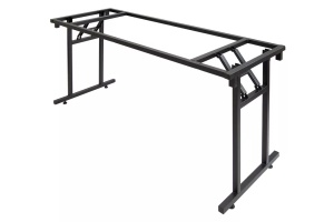 MASA PENTRU CATERING/CONFERINTE 190X90 CM, STEJAR SONOMA/NEGRU, DIN PAL LAMINAT SI OTEL, ARTIM GROUP SELECTION - Img 4