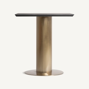 MASUTA DE BAR TASQUE 76CM, DIN METAL SI PORTELAN, DESIGN EXCLUSIVIST, VICAL HOME - Img 2