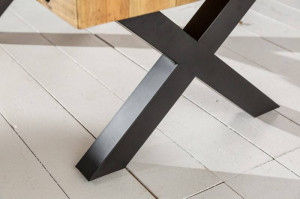 MASUTA DE CAFEA 110CM, THOR, COD 40455, DIN LEMN MASIV DE PIN NATURAL, STIL VINTAGE - Img 6