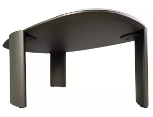 MASUTA DE CAFEA ADORO B, 105CM, ALB LUCIOS/CUPRU, BLAT DIN MDF, CERAMICA SI METAL, STIL MODERN - Img 5