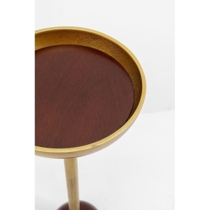MASUTA DE CAFEA BIBO 20 CM, CONFECTIONATA DIN LEMN MASIV DE MANGO, STIL MODERN - Img 3