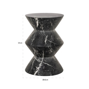MASUTA DE CAFEA BOSCO, 7767, CONFECTIONATA DIN CIMENT, FIBRA DE STICLA SI ACRIL, STIL MODERN - Img 3