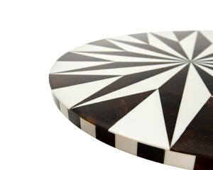 MASUTA DE CAFEA DOMERO STAR 40, CONFECTIONATA DIN OTEL PLACAT CU ALAMA SI MDF, STIL MODERN - Img 2