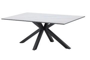 MASUTA DE CAFEA GALAXIE 100CM, DIN METAL SI CERAMICA, CULOARE AURIU/NEGRU, INVICTA INTERIOR