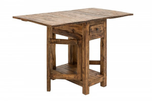 MASUTA DE CAFEA HEMINWAY 39553 DIN LEMN MASIV DE MAHON STIL RUSTIC - Img 6