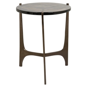 MASUTA DE CAFEA MATEO 43Ø, 825222, CONFECTIONATA DIN ALUMINIU SI STICLA, STIL MODERN - Img 2