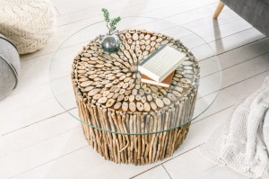 MASUTA DE CAFEA NATURES ART 37129 DESIGN RUSTIC - Img 2