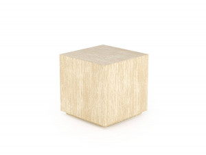 MASUTA DE CAFEA TRAVERTINO S KWADRAT, CREM, DIN MDF FURNIRUIT, STIL MODERN