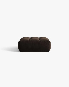 MODUL CANAPEA/COLTAR BLOOM, MARO INCHIS, CU TAPITERIE DIN TEXTIL CATIFEA BLUVEL, MICADONI
