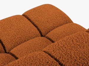 MODUL COLTAR BELLIS, CARAMIZIU, CU TAPITERIE DIN TEXTIL BOUCLE ROLF, MICADONI - Img 4
