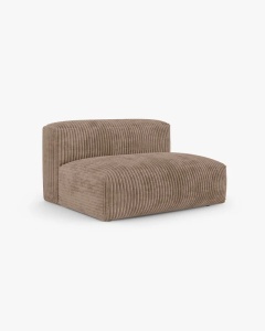 MODUL COLTAR/CANAPEA MARTINA, 120X160 CM, PE DREAPTA, ADANCIME SCAUN 90 CM, GHINDA, TAPITAT CU TAPITERIE DIN TEXTIL CORDOI TILIA, MICADONI - Img 2